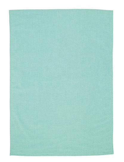 Sterntaler Babydecke Sommerdecke bestickt mit Namen | UV Schutz 50+ | 100 x 70 cm | dünne Decke Emmi Esel Türkis