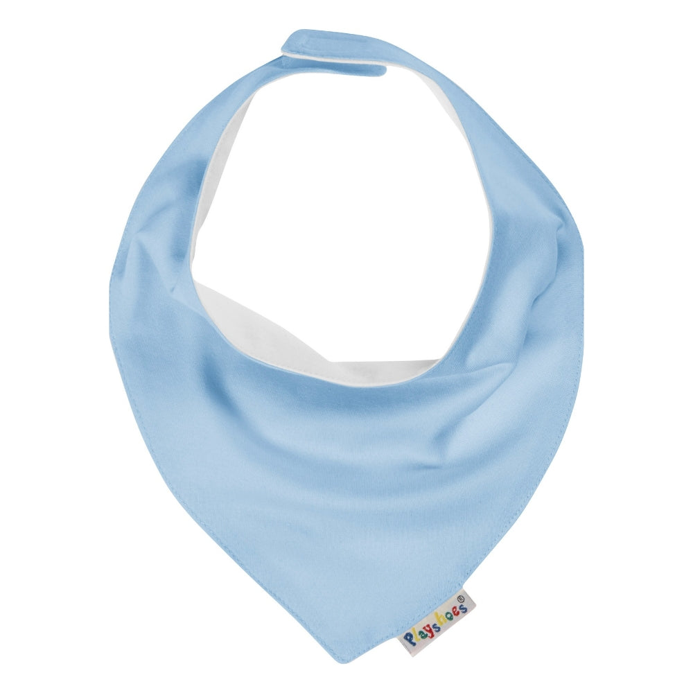 Playshoes Halstuch mit Namen bestickt | himmelblau
