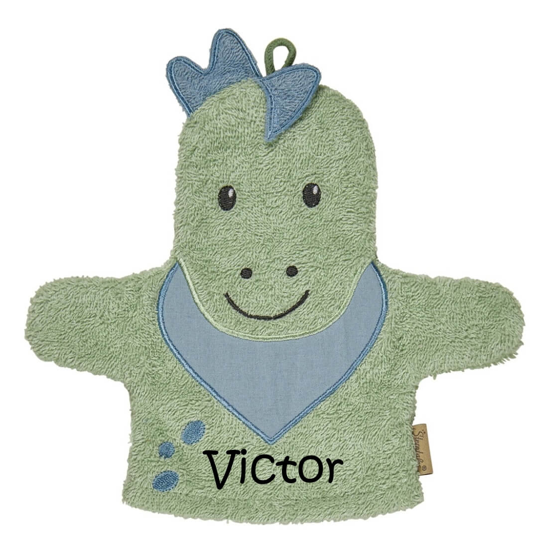 Sterntaler Dino Waschlappen