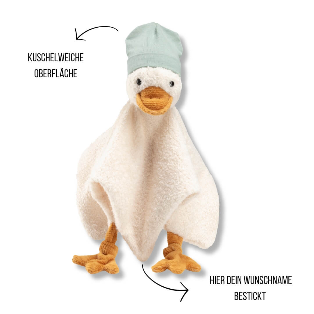 Ente Schnuffeltuch