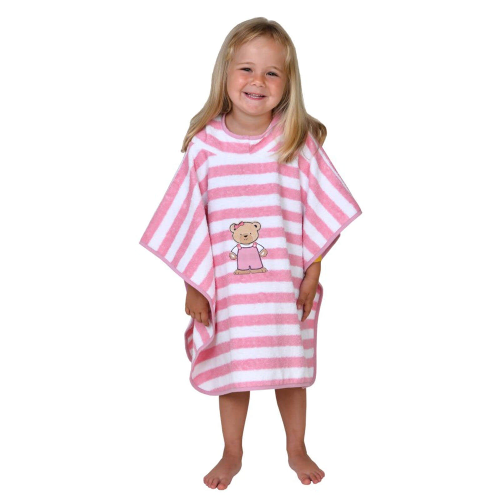 personalisierter Mädchenponcho