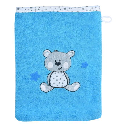 waschhandschuh türkis