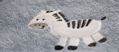 hellblaues Zebra