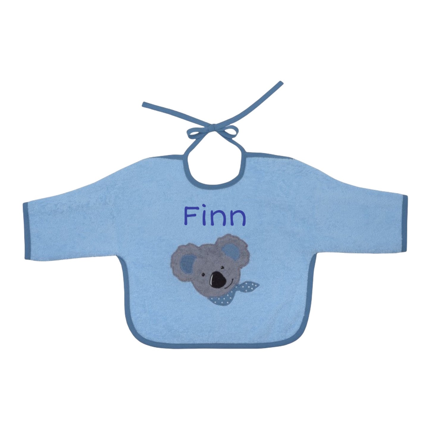 Alternative Geschenke zur Geburt Koala blau bestickt