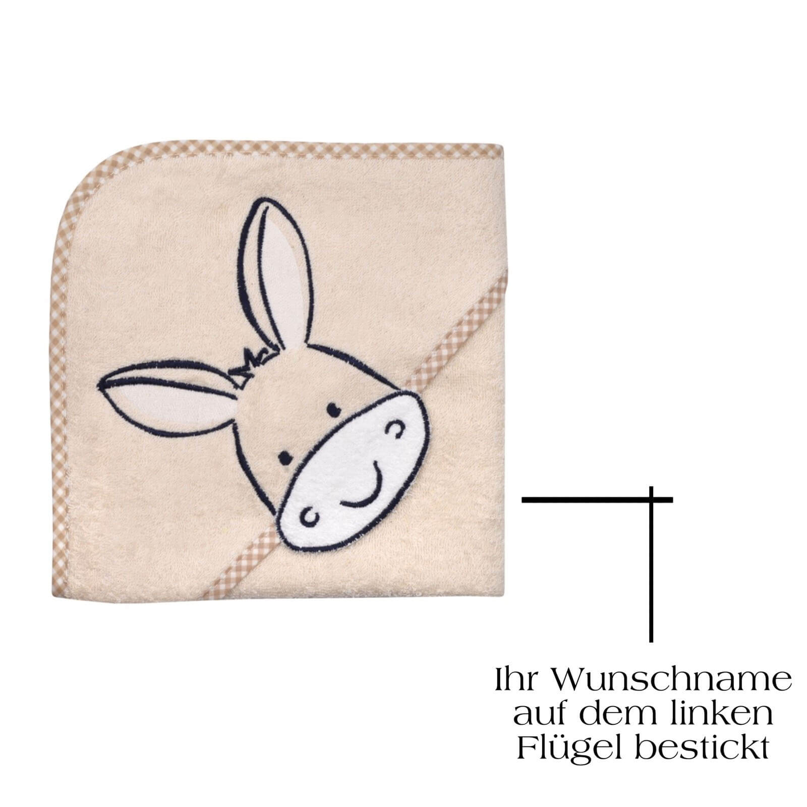 Handtuch mit Name Baby