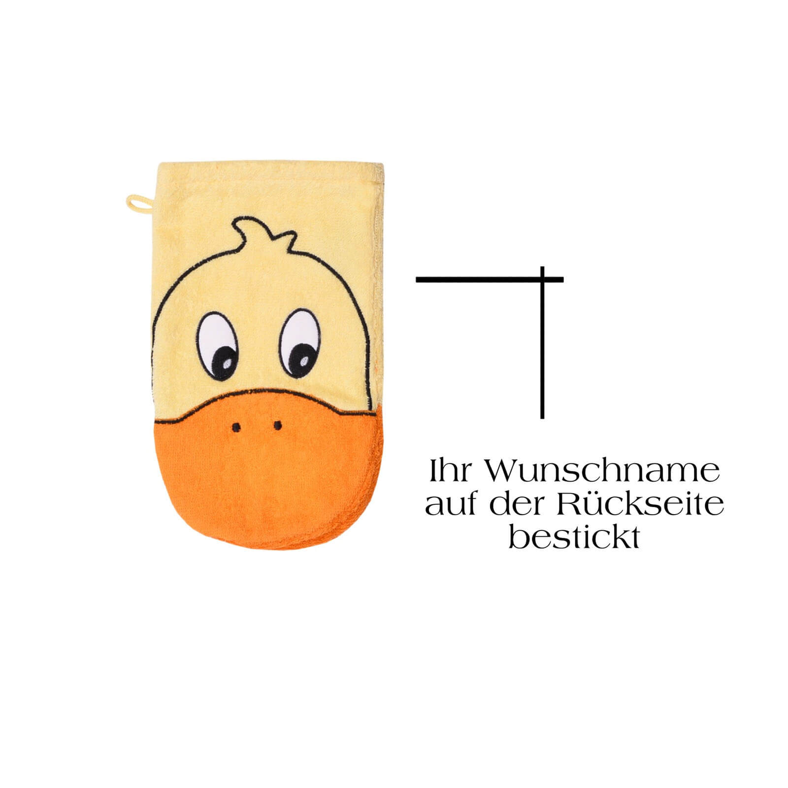 personalisiertes Badetuch mit kapuze