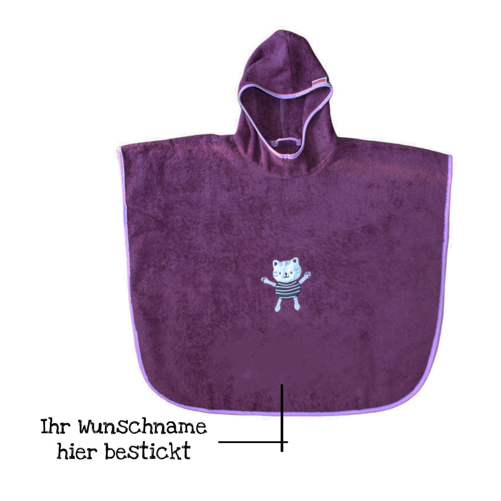 etsy kapuzenhandtuch mit namen