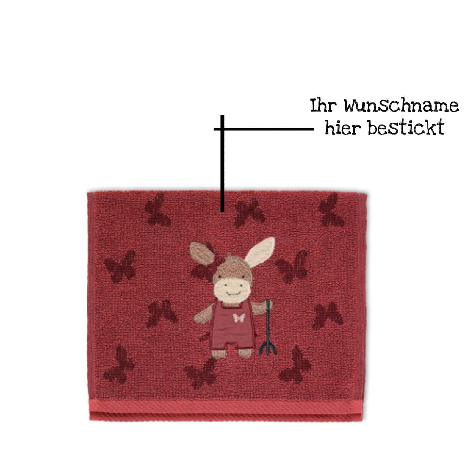 rot Handtuch Sterntaler