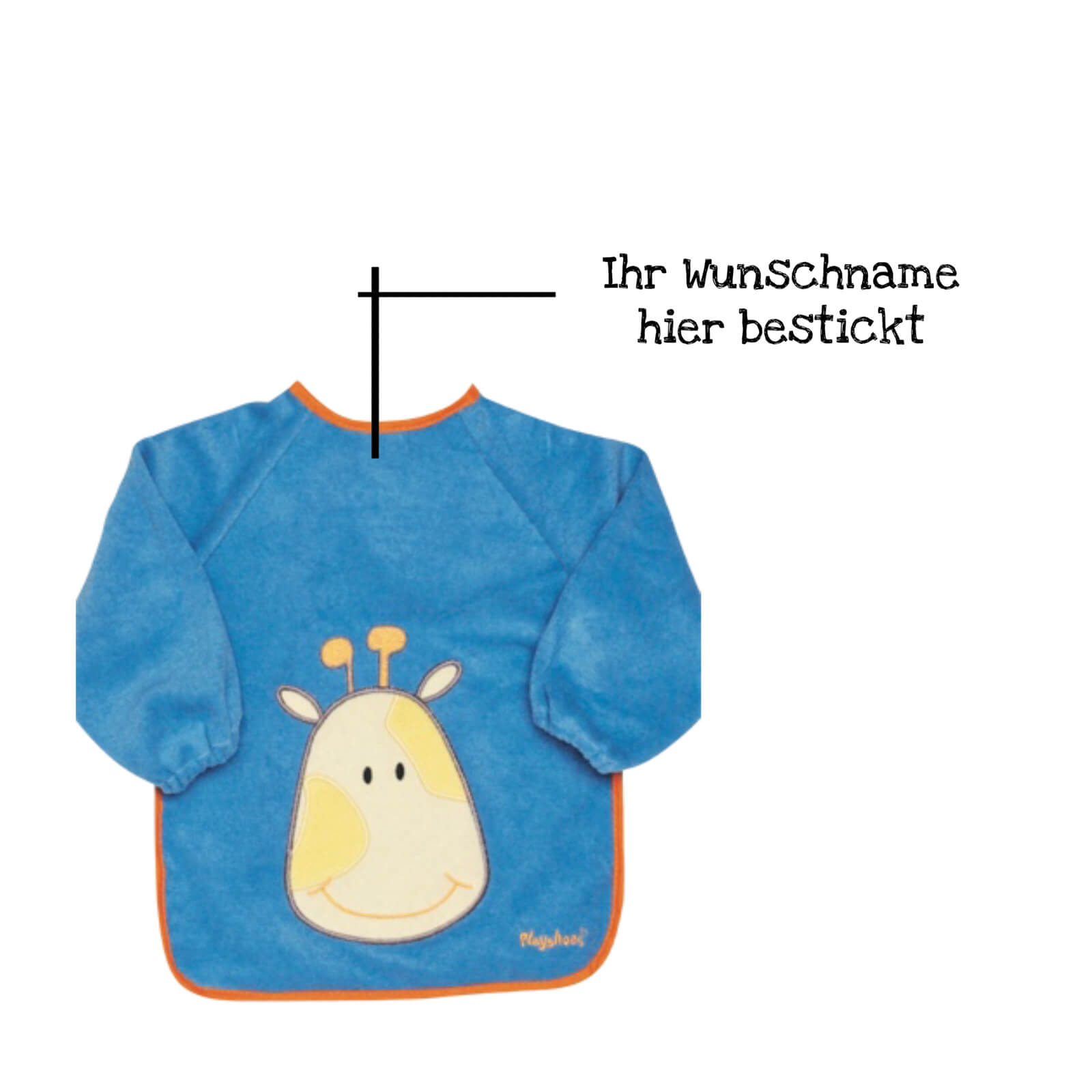 giraffe blau schlapperlatz