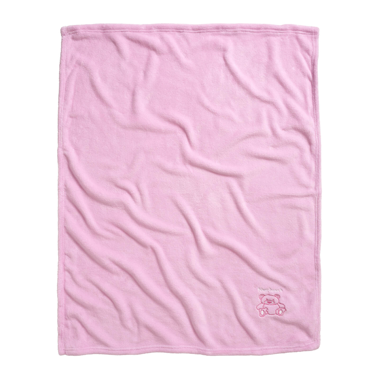 babydecke rosa mit namen
