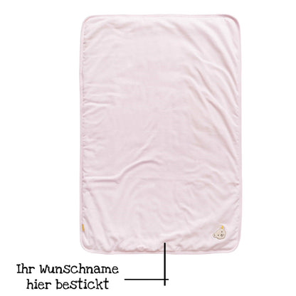 babydecke personalisiert baumwolle