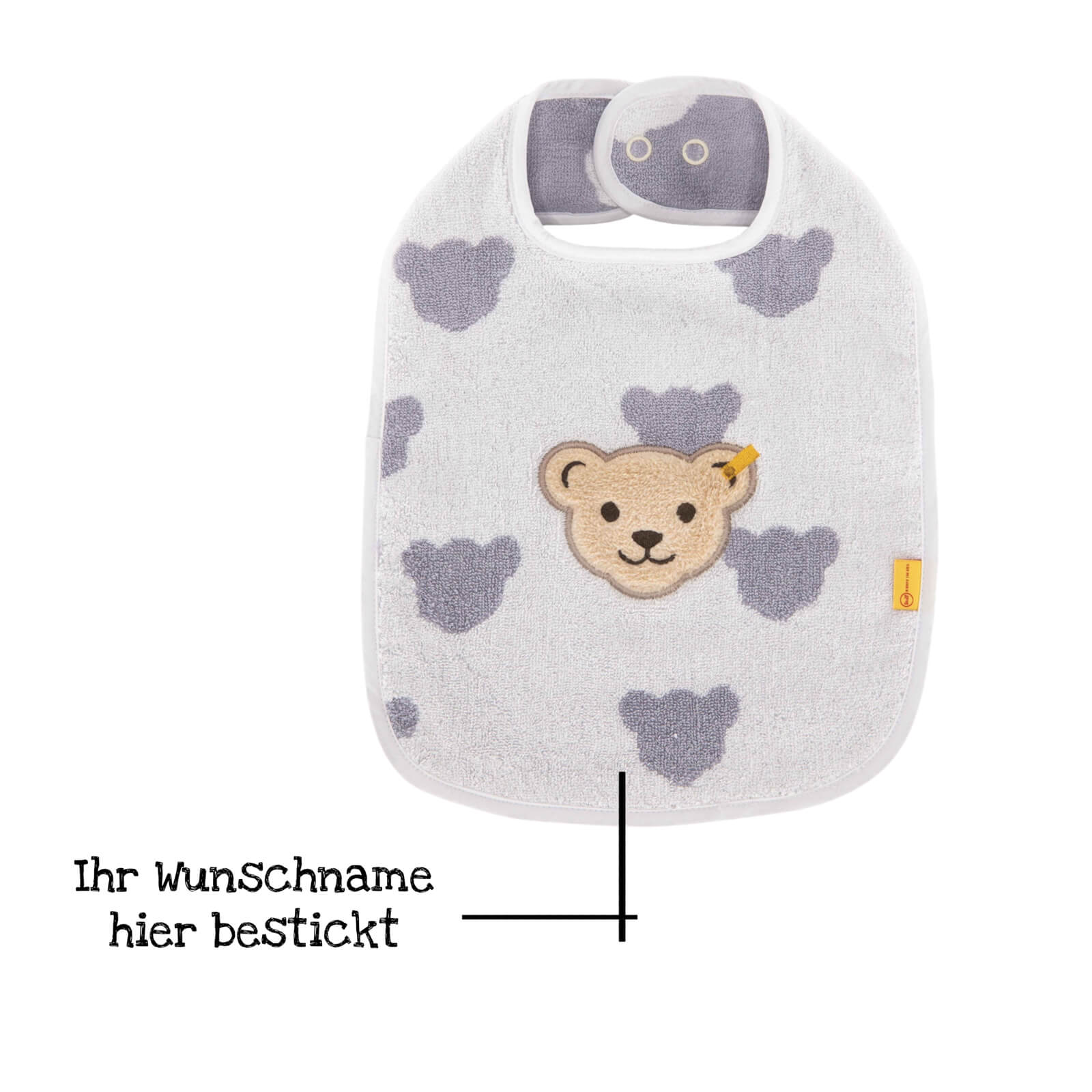 steiff lätzchen mit namen