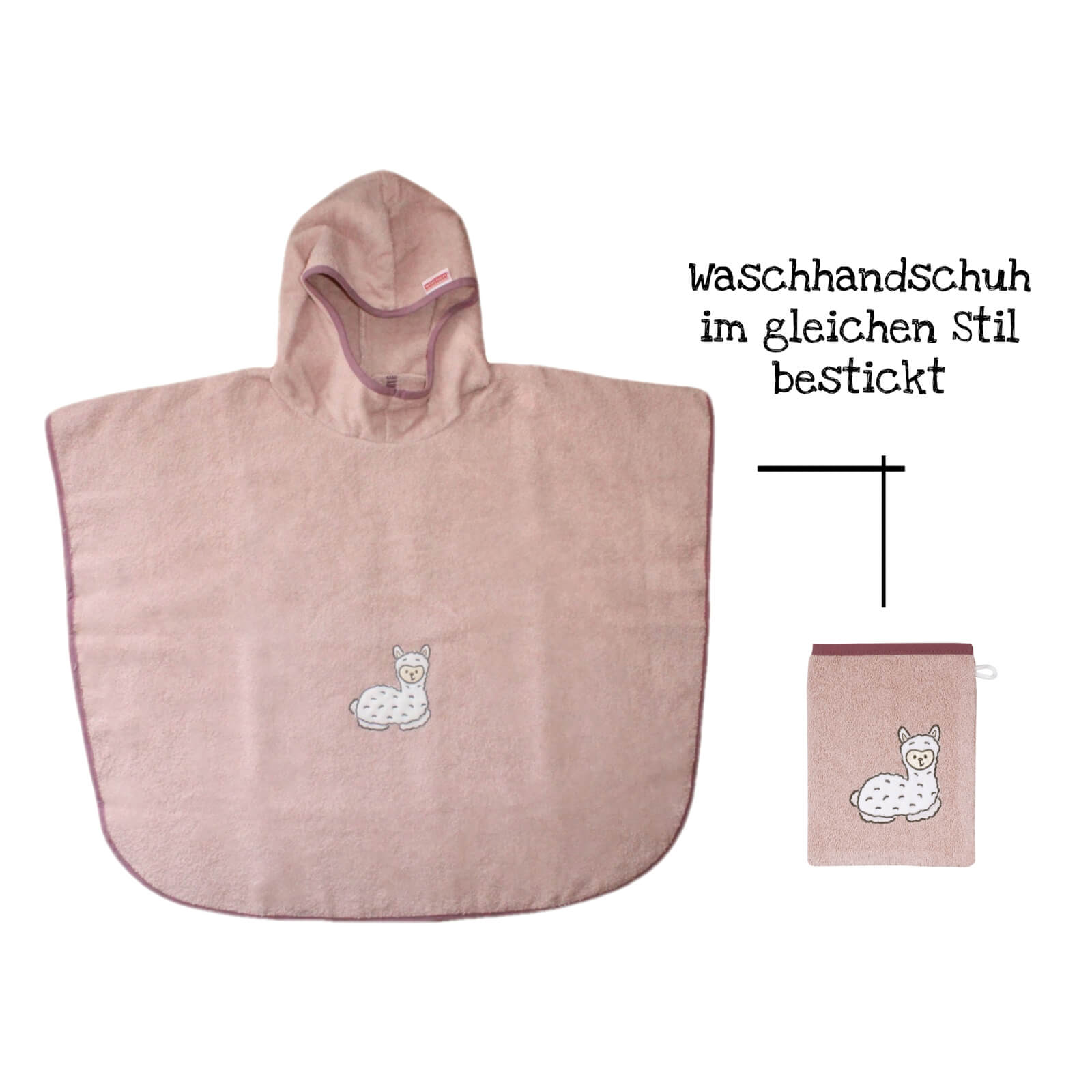 babybadetuch mit namen