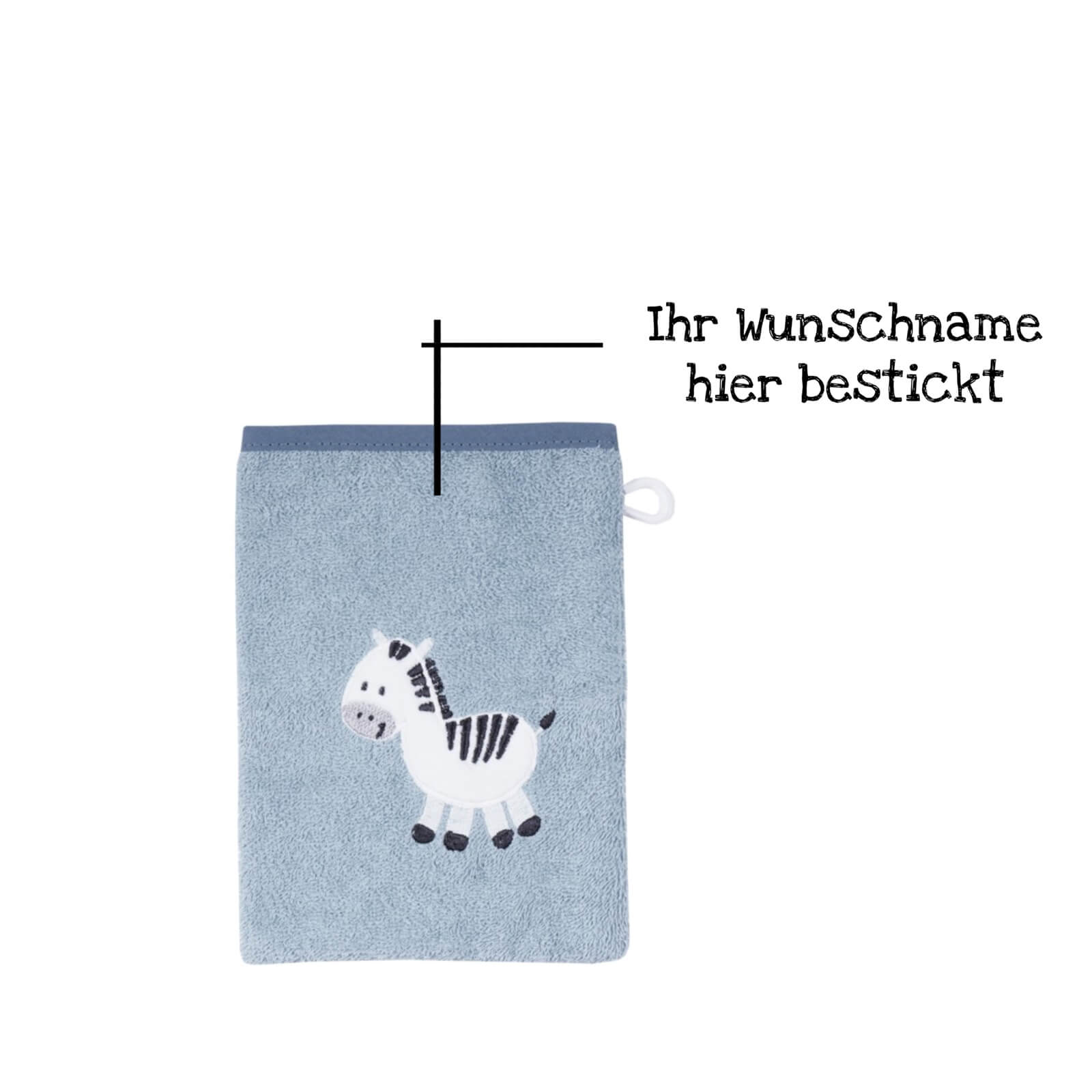 Zebra waschhandschuh Badeset Baby