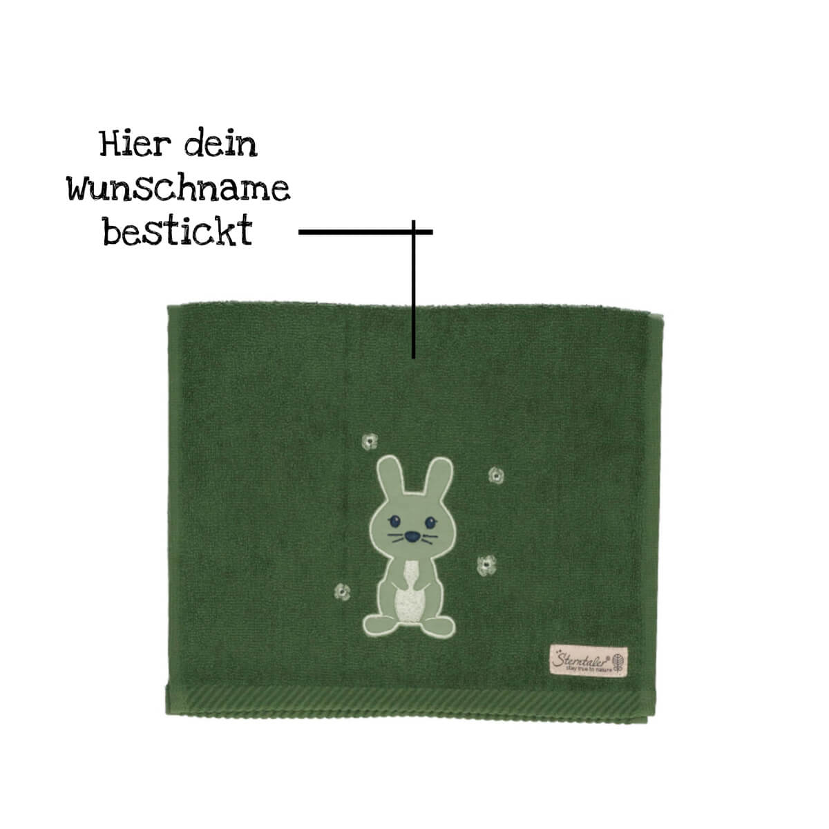 grünes Handtuch Sterntaler