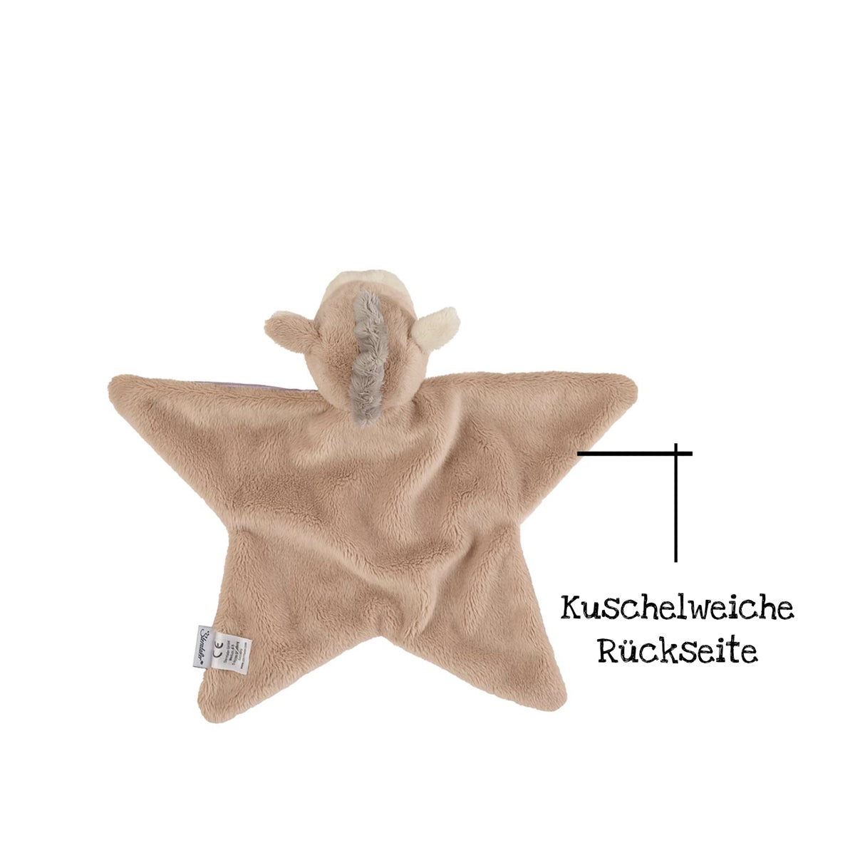 besticktes Kuscheltuch Sterntaler