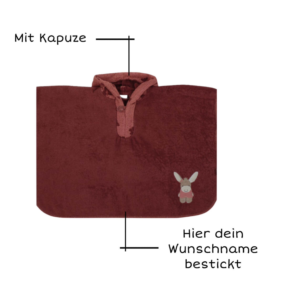 babyhandtuch mit kapuze sterntaler