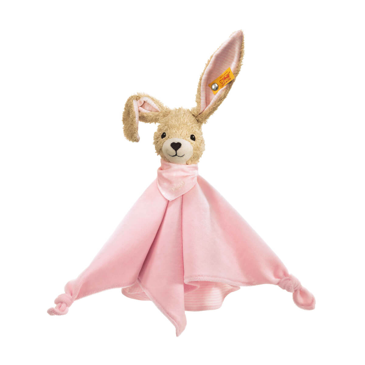 Schnüffeltüch Steiff Hase rosa