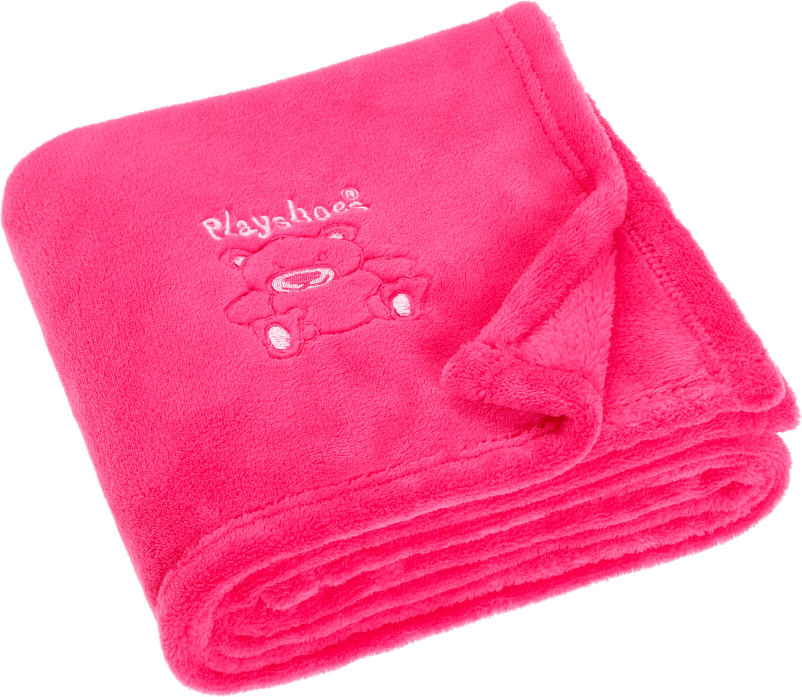 pink Lätzchen weichem | Fleece Name – mit Decke Baby personalisiert aus | Dein Decke