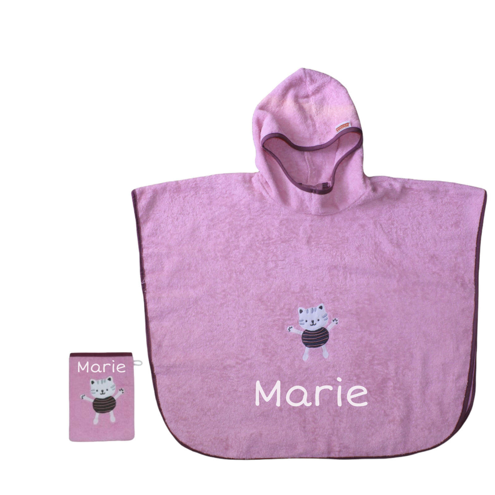 Frottee Poncho