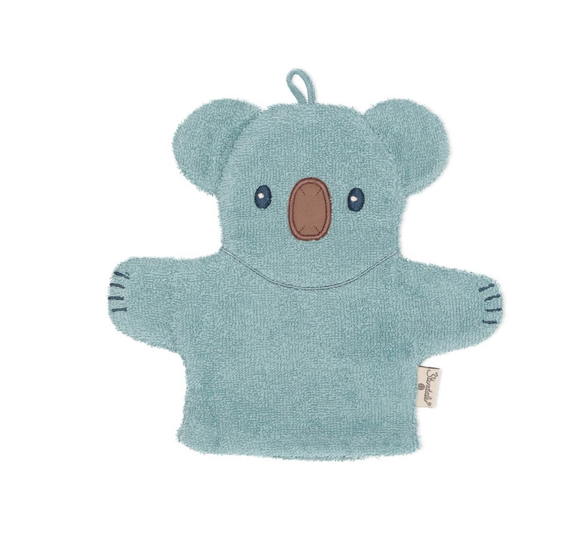 Sterntaler BIO Cotton Waschlappen mit Namen | Kalla Koala mint